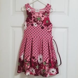 Sleeveless Floral Dress